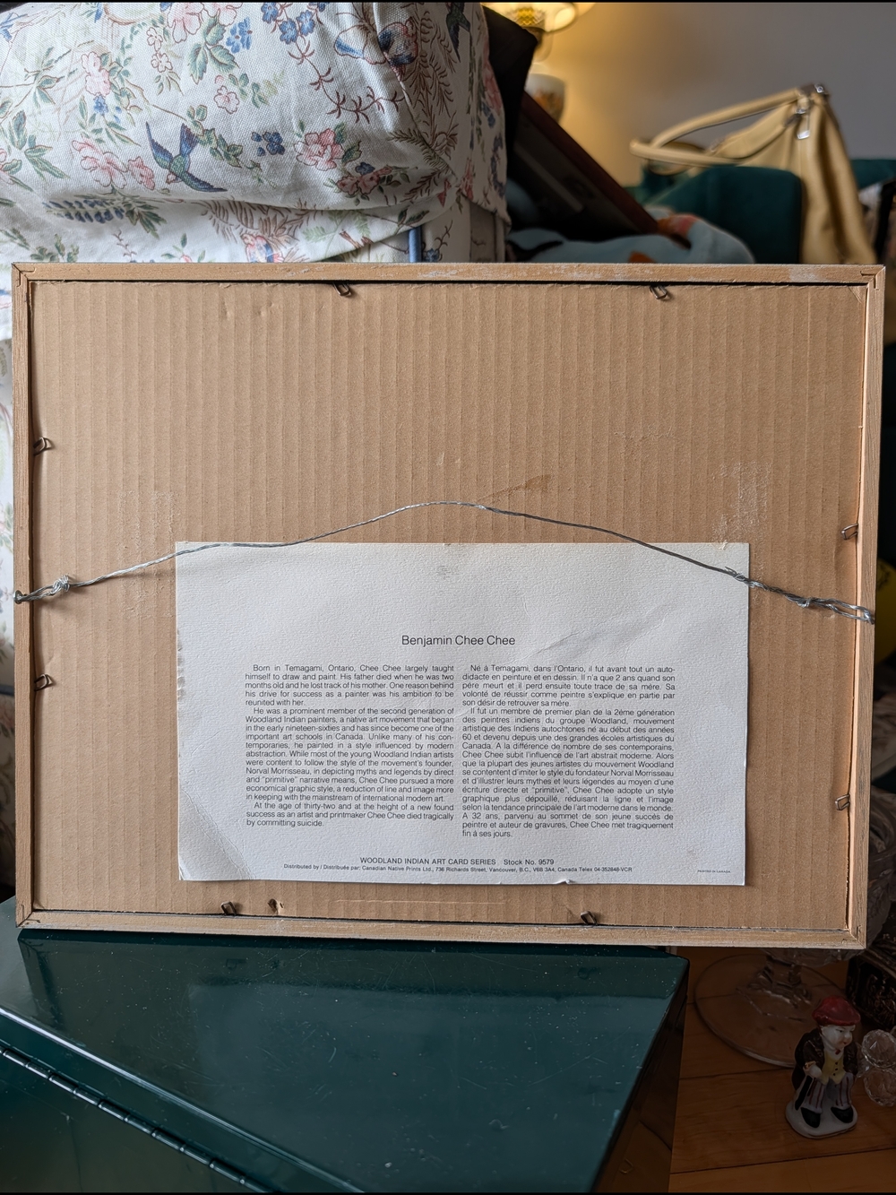 Benjamin Chee Chee "Learning" - Picture 5 of 5